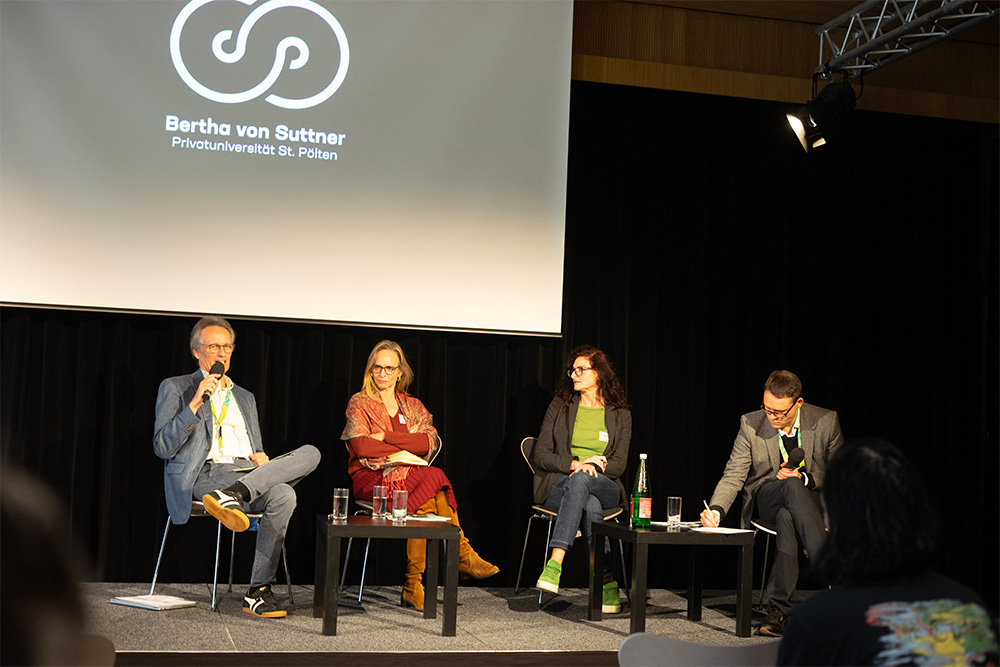 In der Podiumsdiskussion