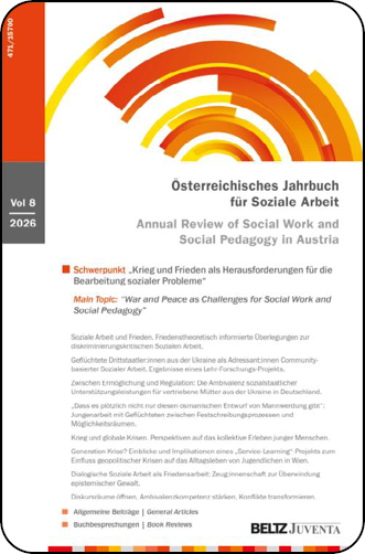 Buchcover: Österreichisches Jahrbuch für Soziale Arbeit
