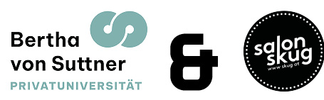 Logoleiste der Kooperationspartnerinnen: Suttneruni & Salon Skug auf Rädern