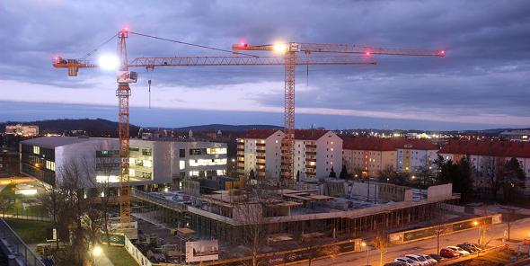 Baufortschritt Campus St. Pölten