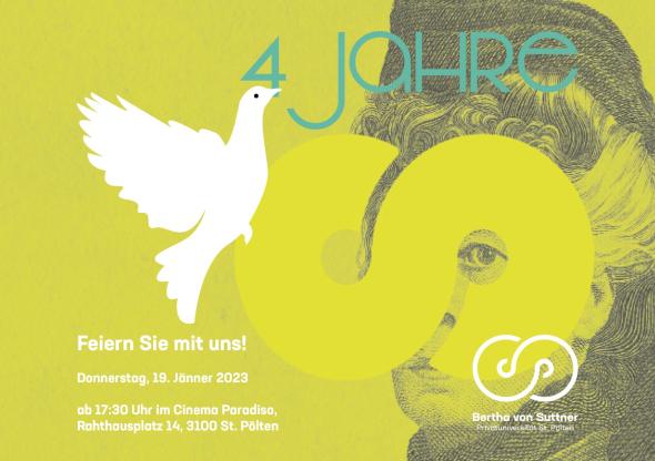 Einladung zum 4jährigen Jubiläum der BSU am 19.01.2023 Einladung zum 4jährigen Jubiläum der BSU