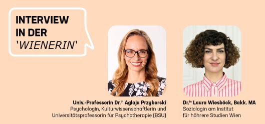 Interview in der wienerin_dasmagazin mit Aglaja Przyborski und Laura Wiesböck