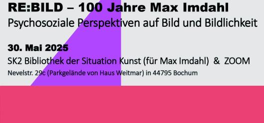 Symbolbild Symposium „RE:BILD – 100 Jahre Max Imdahl“